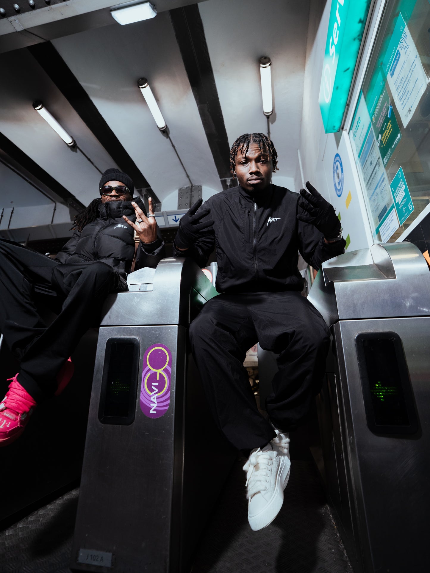 RAT Pantalon Tracksuit - Noir