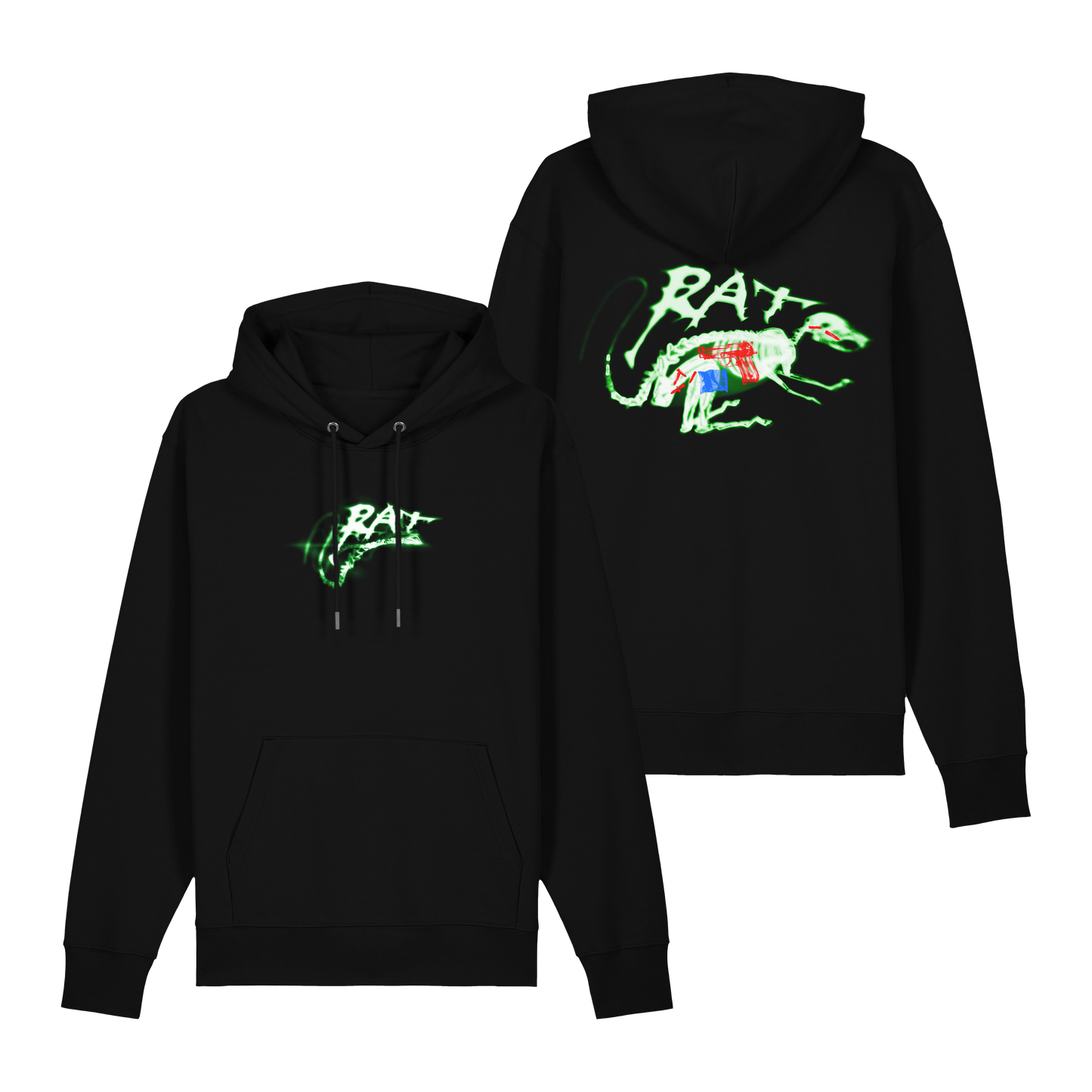 RAT X-Ray Glow Hoodie