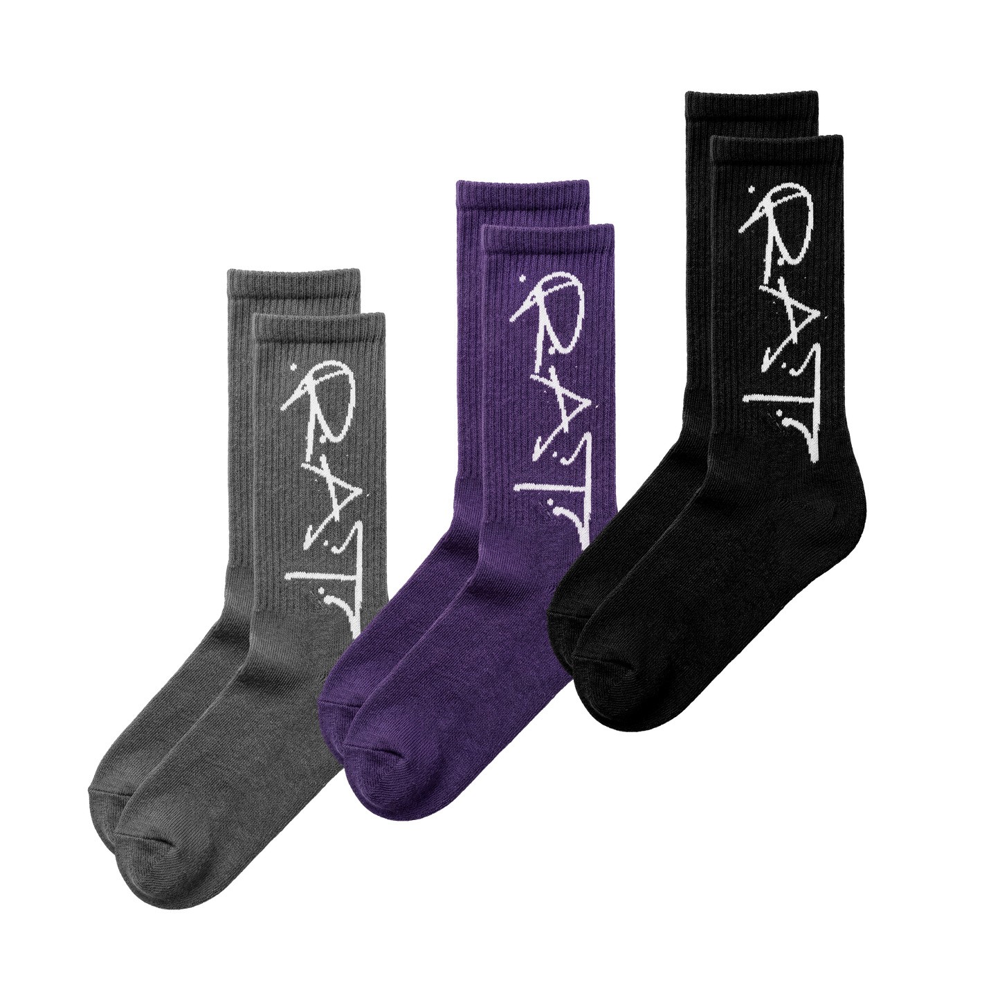 RAT Pack 3 Chaussettes