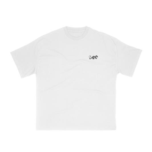 RAT Basket Tee - White