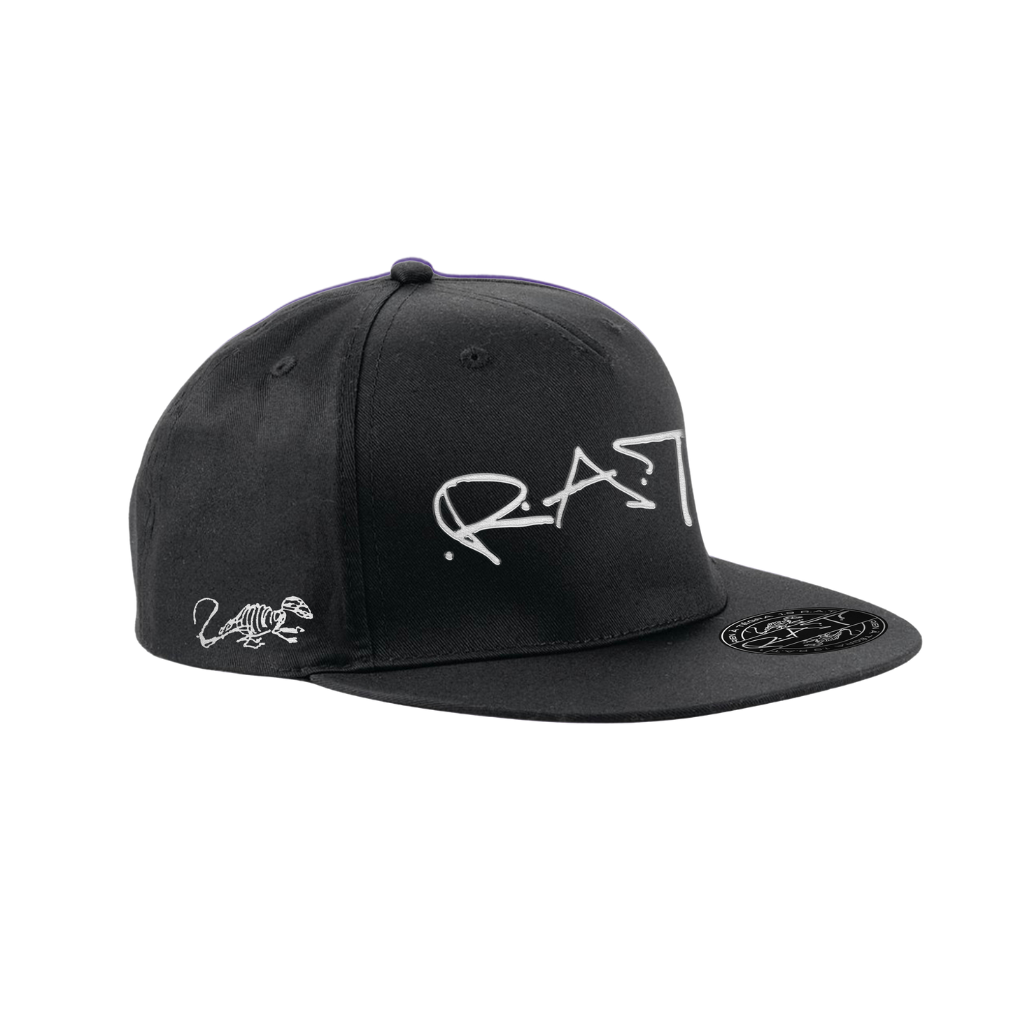 RAT Snapback Casquette - Black