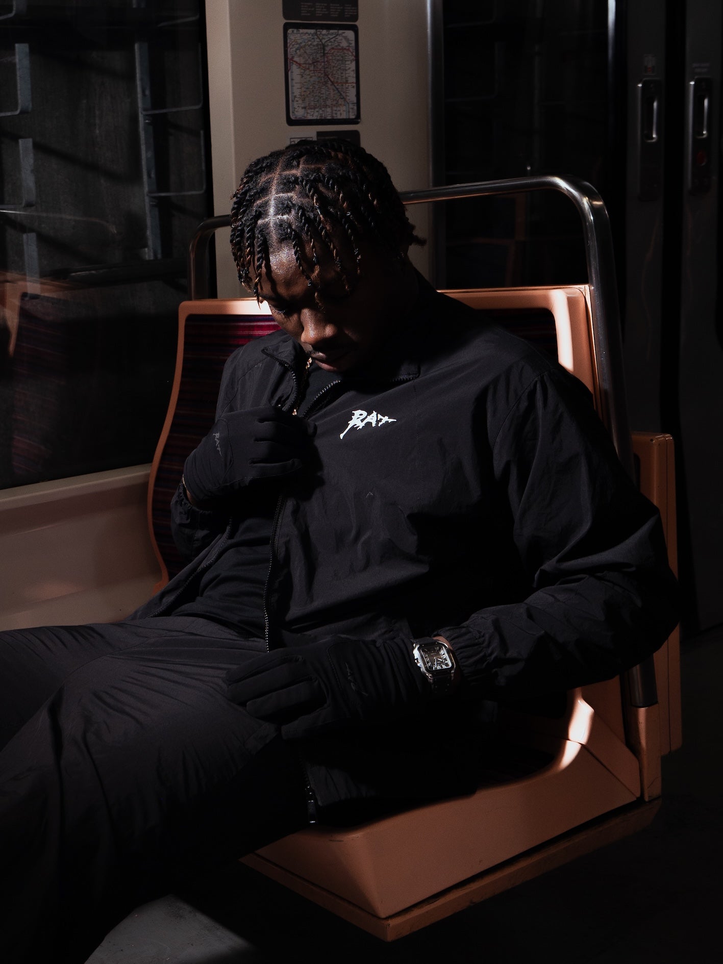 RAT Veste Tracksuit - Noir