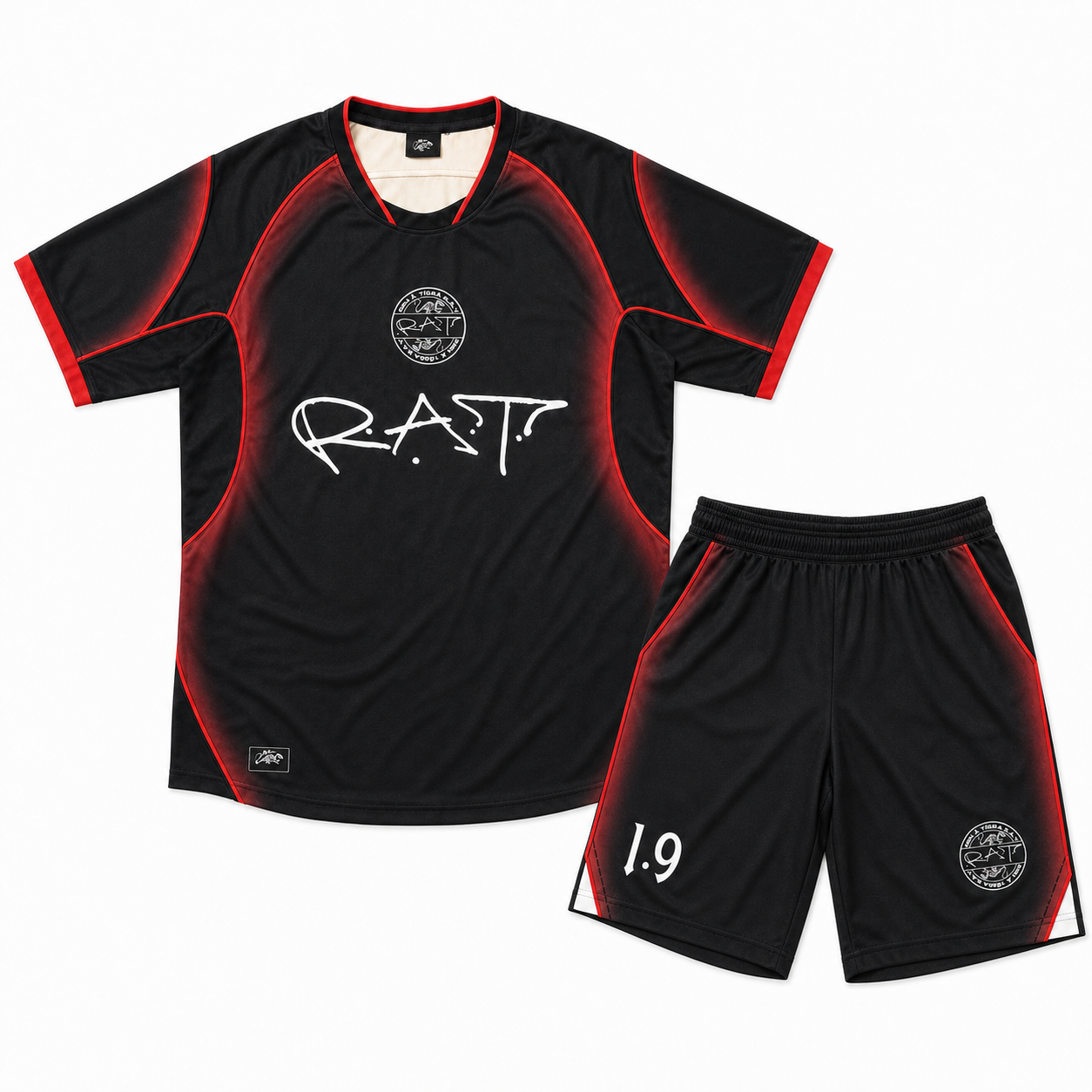 Maillot + Short RAT 1.9 - BLACKOUT