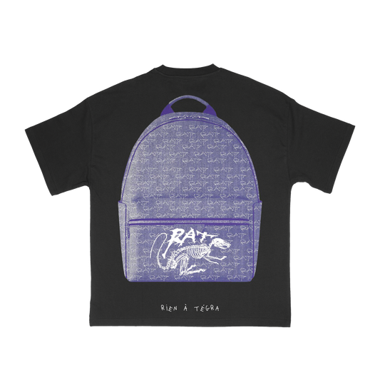 RAT Backpack Tee - Black