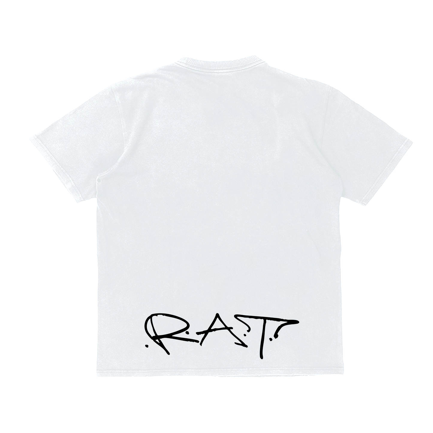RAT Cartoon White Tee