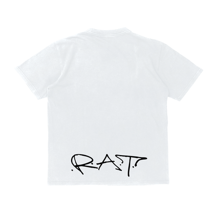 RAT Cartoon White Tee