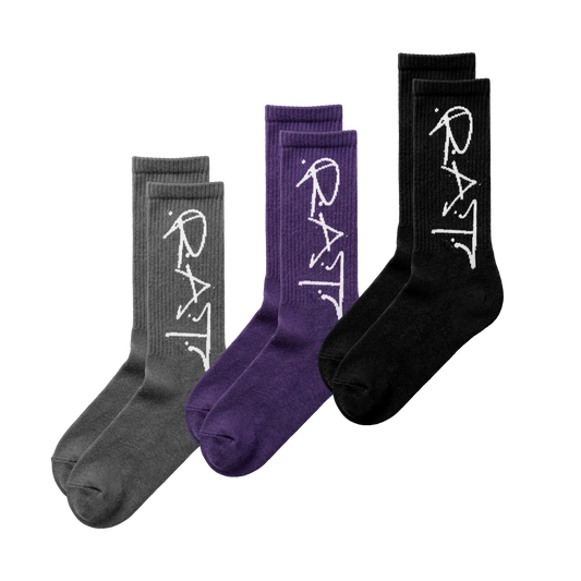 RAT Pack 3 Chaussettes