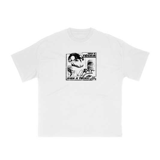 RAT Skeleton Tee - White