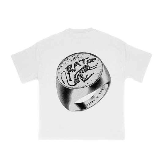 RAT Ring Tee - White