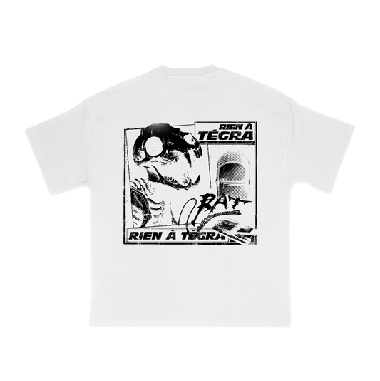 RAT Rien A Tégra Tee - White