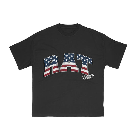 Tshirt American Bones - Noir