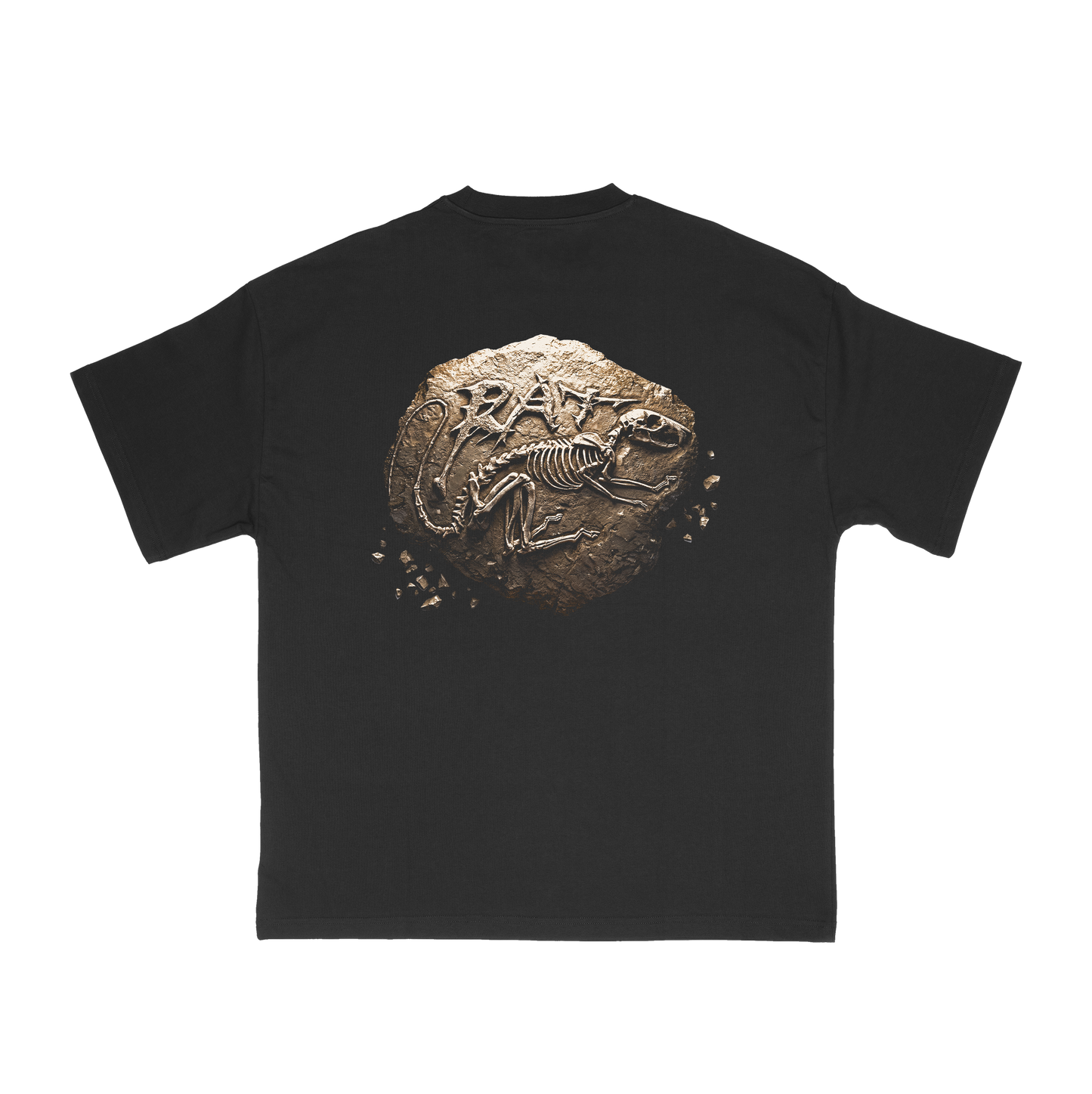 RAT Fossile Tee - Black