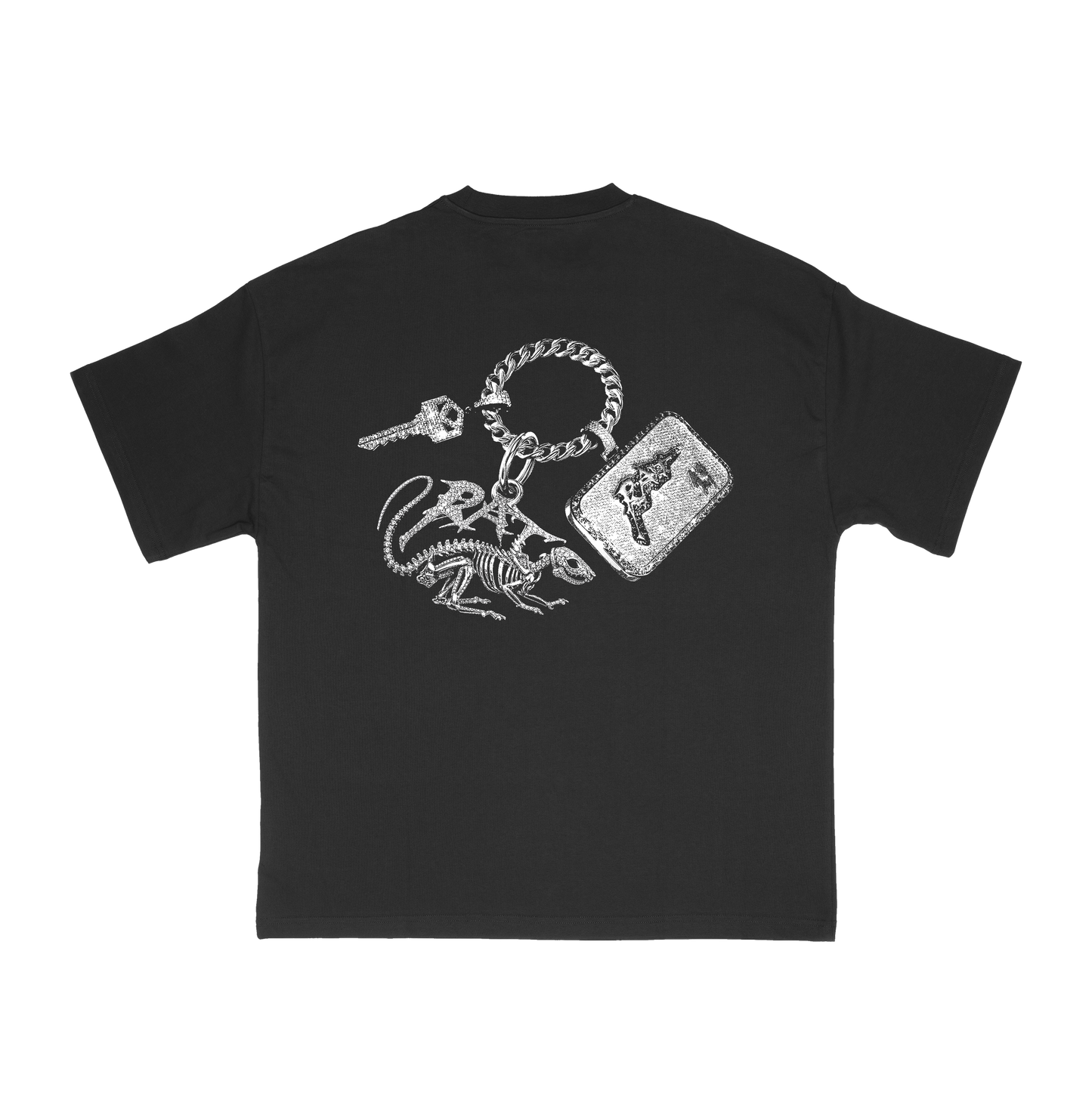 RAT Keyring Tee - Black