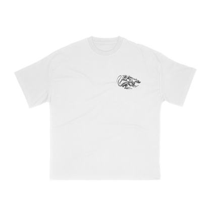 RAT Keyring Tee - White