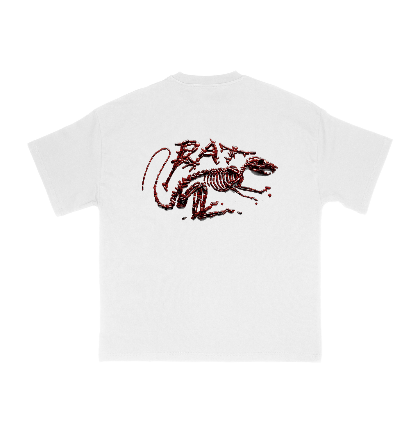 RAT Red Pills Tee - White